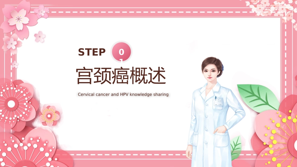 宫颈癌和HPV小常识科普讲座PPT模板【28页】_第3页