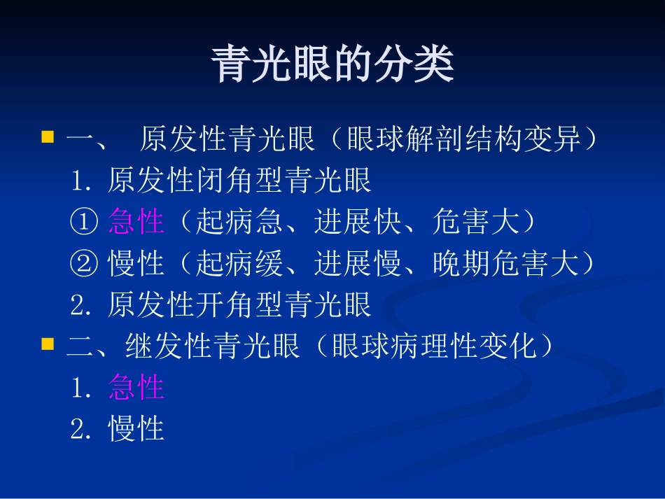 急性闭角型青光眼的诊断与治疗剖析_第6页