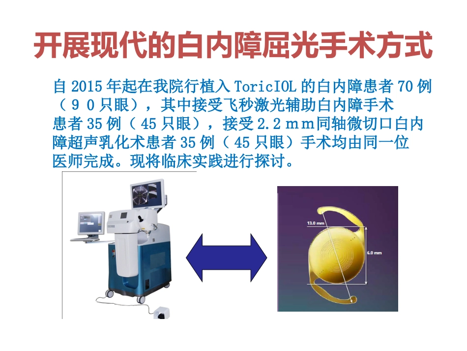 飞秒激光辅助白内障超声乳化联合toricIOL联合术分析_第7页