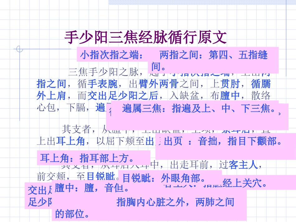 人体经络穴位图谱10三焦经_第2页