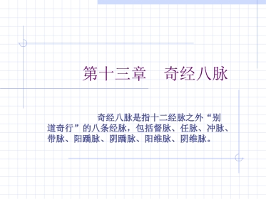 人体经络穴位图谱13督脉