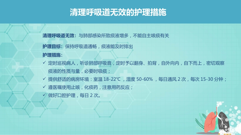 肺部感染患者的护理_第13页