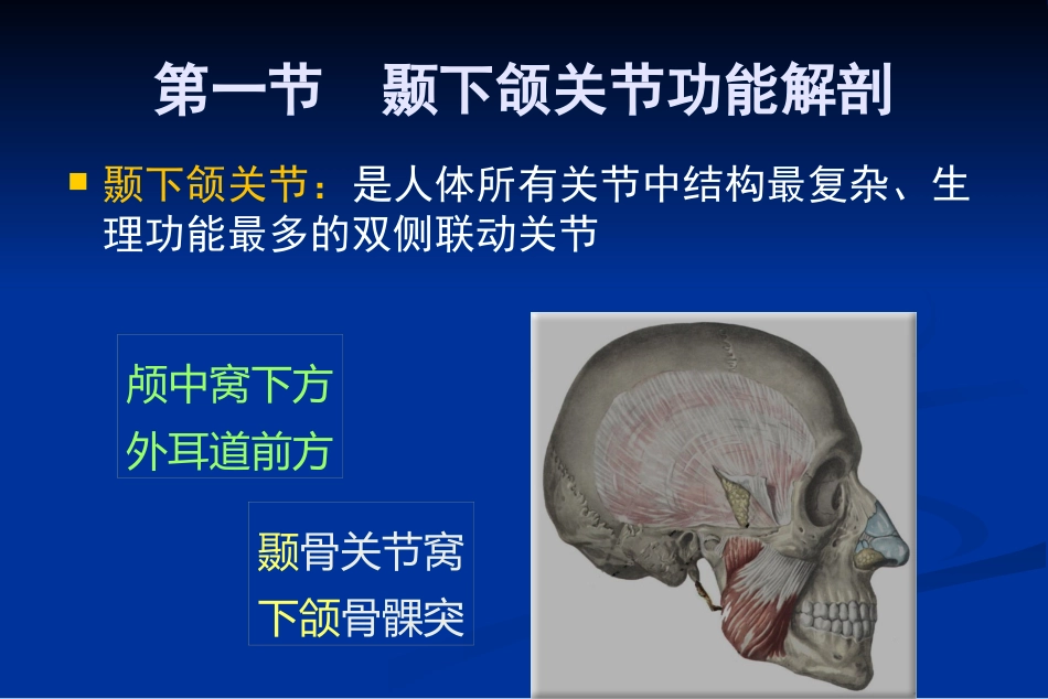 【口腔医学】颞下颌关节疾病_第2页