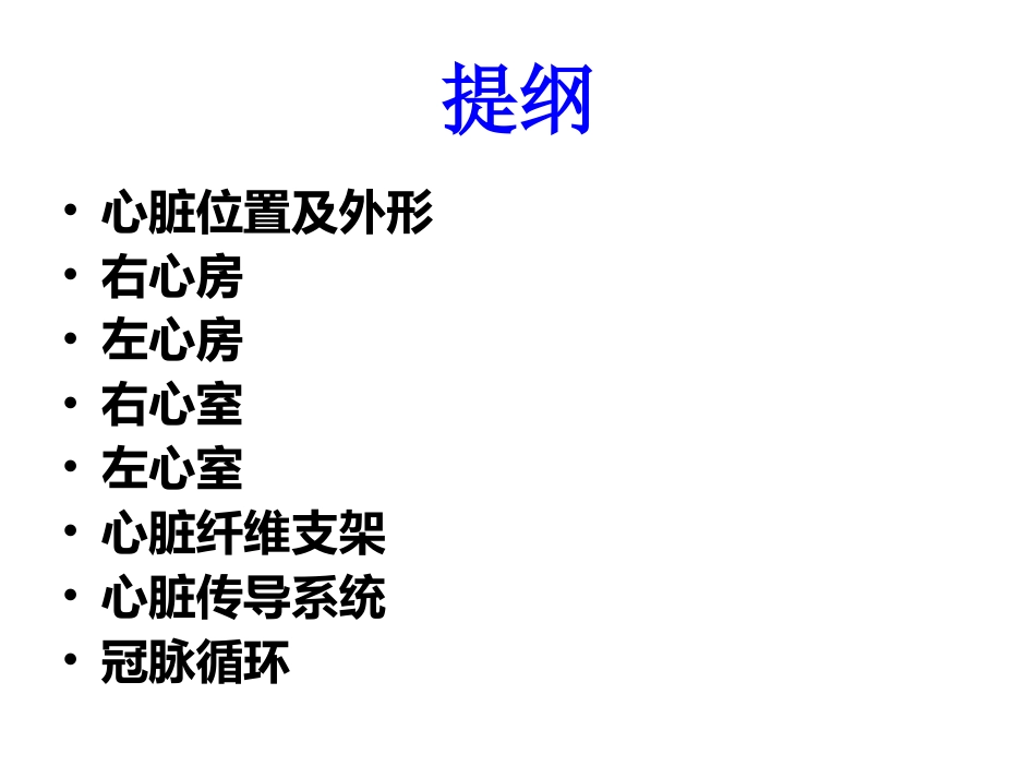 心脏外科-解剖讲义_第2页
