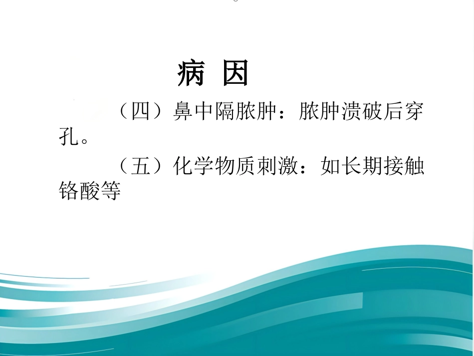 鼻中隔穿孔PPT课件_第6页