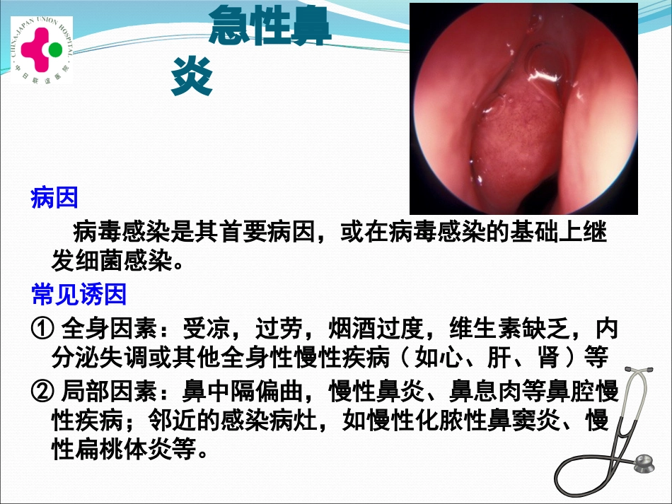白求恩医疗班慢性鼻炎变应性鼻炎鼻息肉讲义_第3页