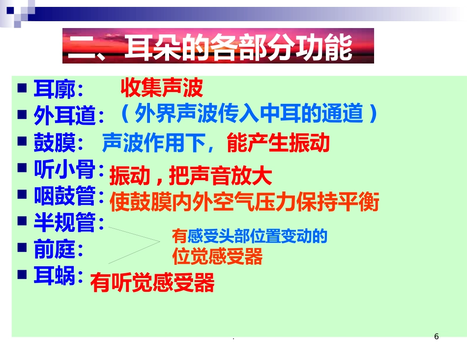 耳朵的结构及功能_第6页