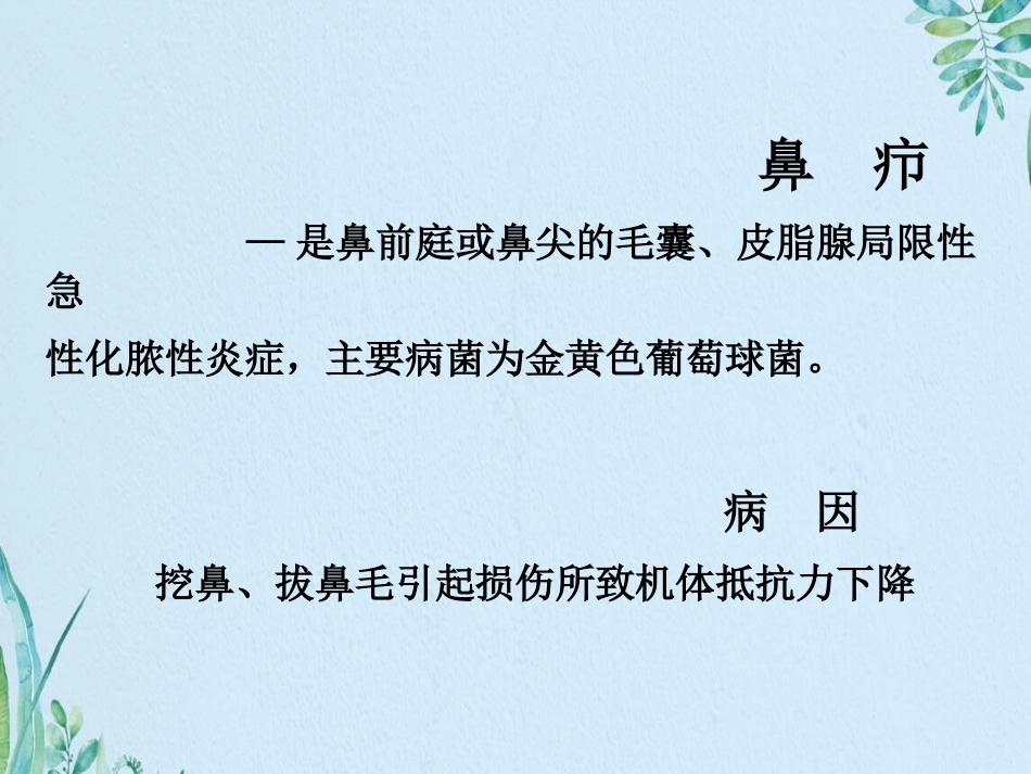 鼻部常见疾病资料_第12页