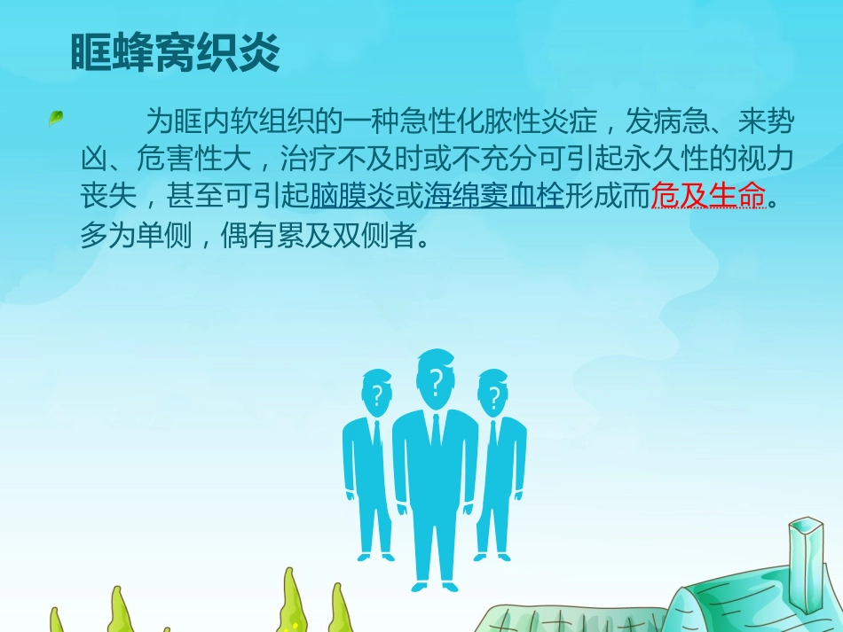 眼科护理查房眶蜂窝织炎的护理_第13页
