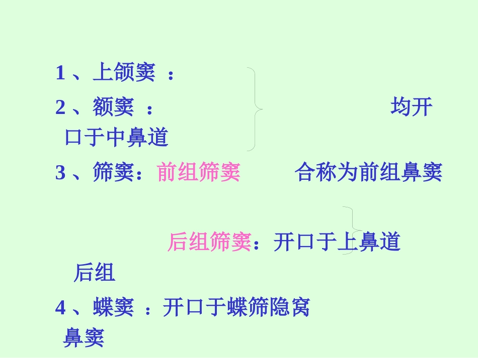 sinusitisacute 急性鼻窦炎_第4页