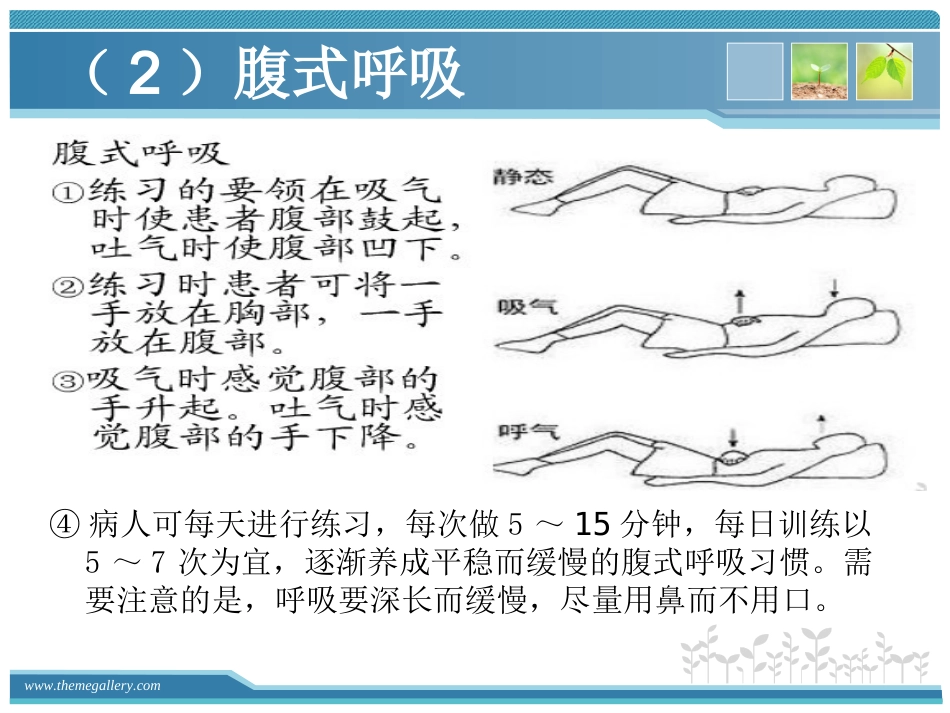慢支炎肺气肿的护理_第12页
