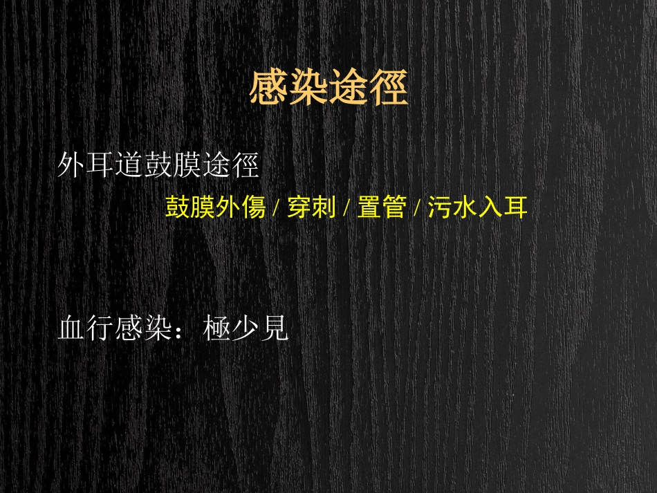 急慢性化脓性中耳炎及并发症PPT_第4页