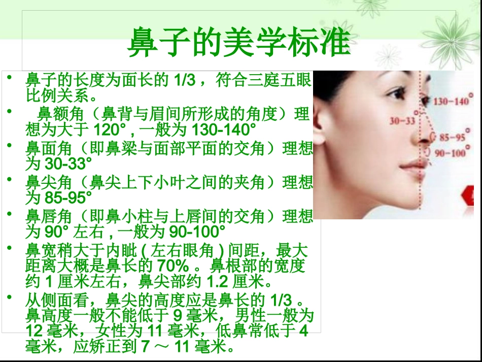鼻部整形隆鼻术ppt课件_第4页