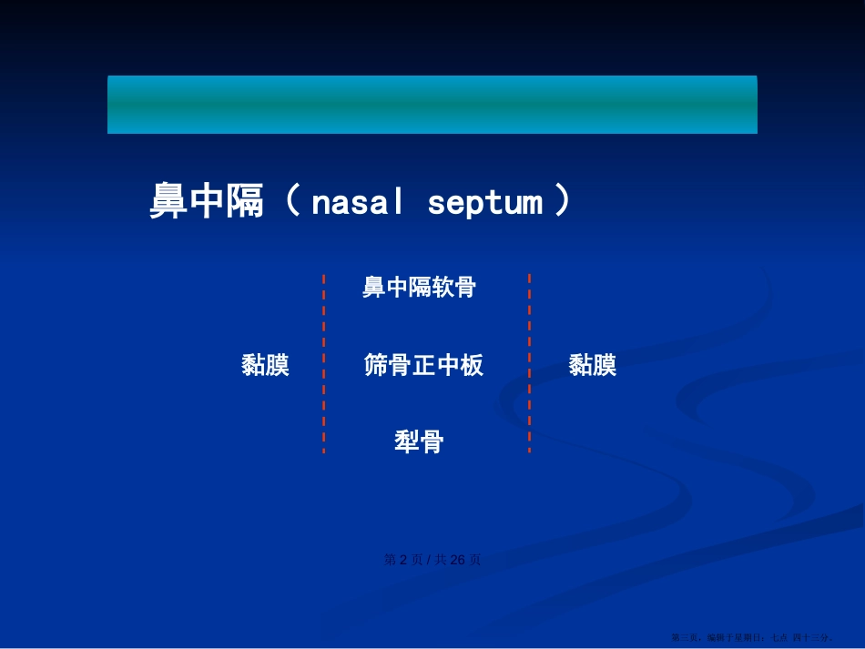 鼻中隔疾病学习教案_第3页
