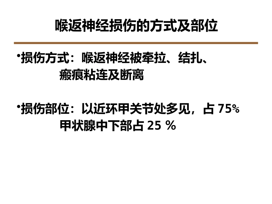 喉返神经解剖技术外科进展_第15页