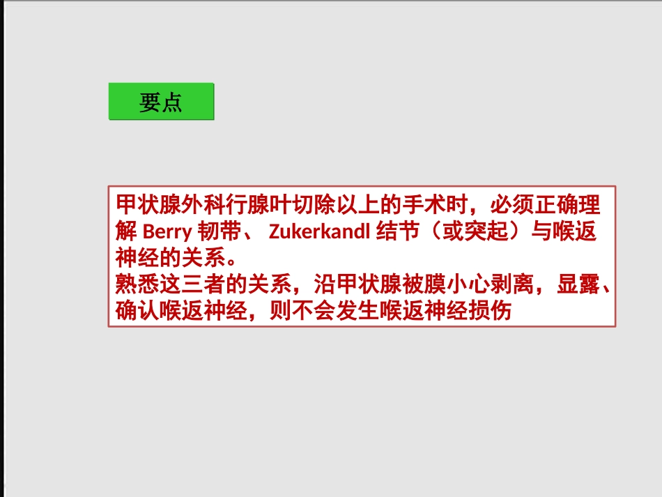 甲状腺术中喉返神经损伤原因与教训_第14页