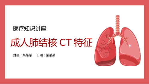 成人肺结核CT特征