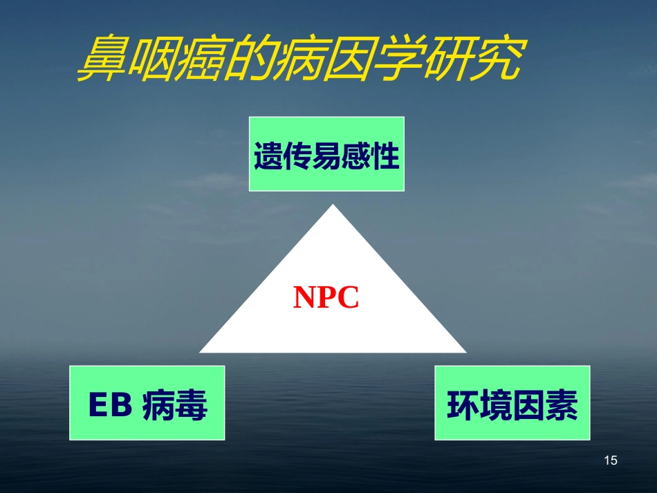 本科生鼻咽癌讲课幻灯PPT教学课件_第15页
