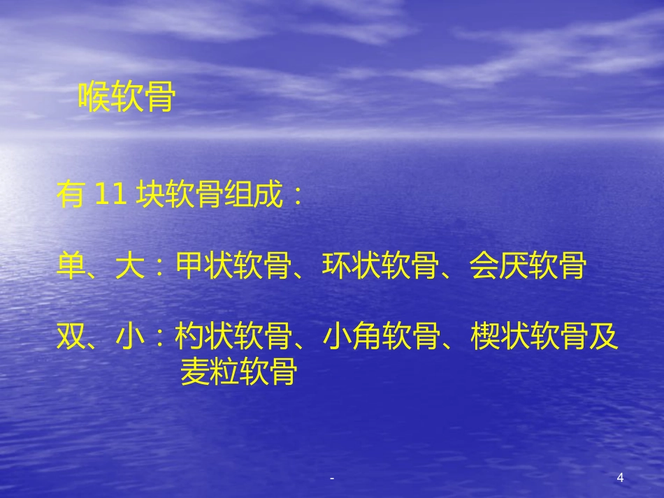 喉的解剖、生理、疾病ppt课件_第4页