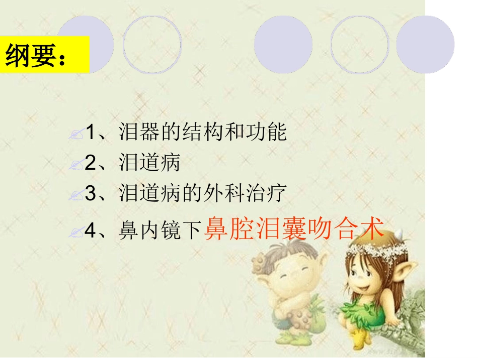 泪道病及鼻内镜下鼻腔泪囊吻合术最新优质PPT课件_第2页