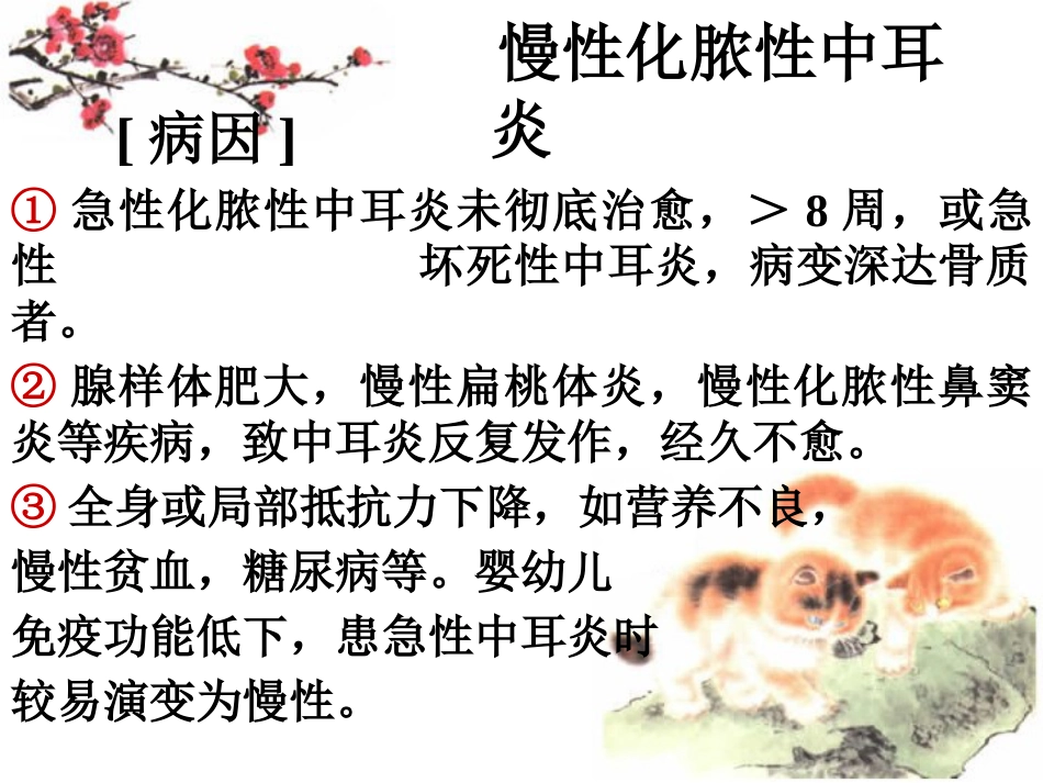 慢性化脓性中耳炎讲义_第2页