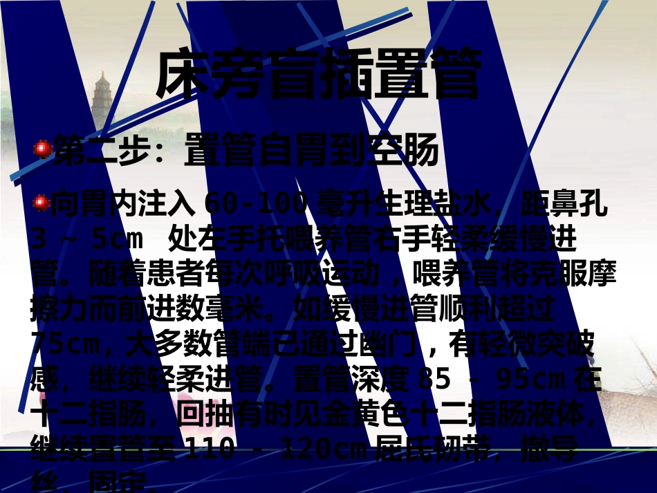 鼻胃肠管盲插方法及管理 PPT_第11页