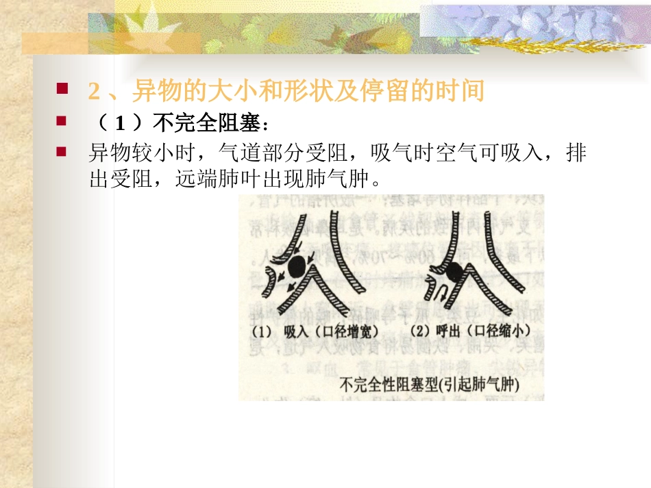 耳鼻咽喉头颈外科学24气管、支气管异物_第6页
