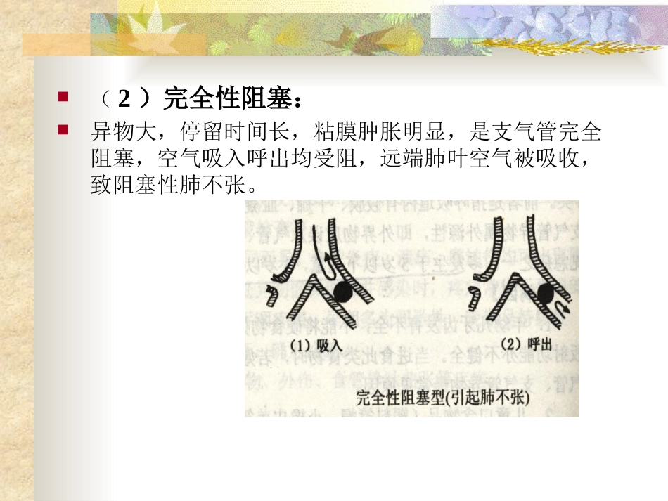 耳鼻咽喉头颈外科学24气管、支气管异物_第7页