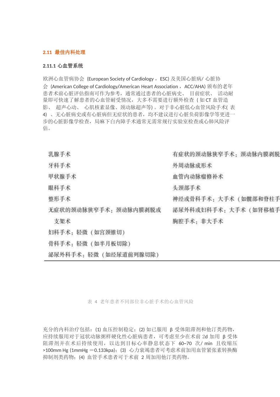 老年患者围手术期的管理专家共识_第6页