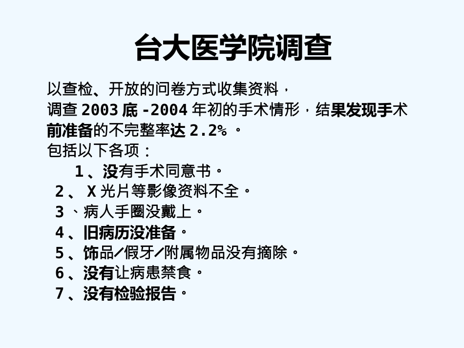 手术患者身份确认及手术部位标识的执行管理(ppt)_第6页