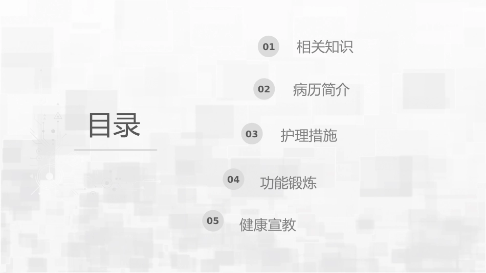 人工膝关节转换术护理查房_第2页