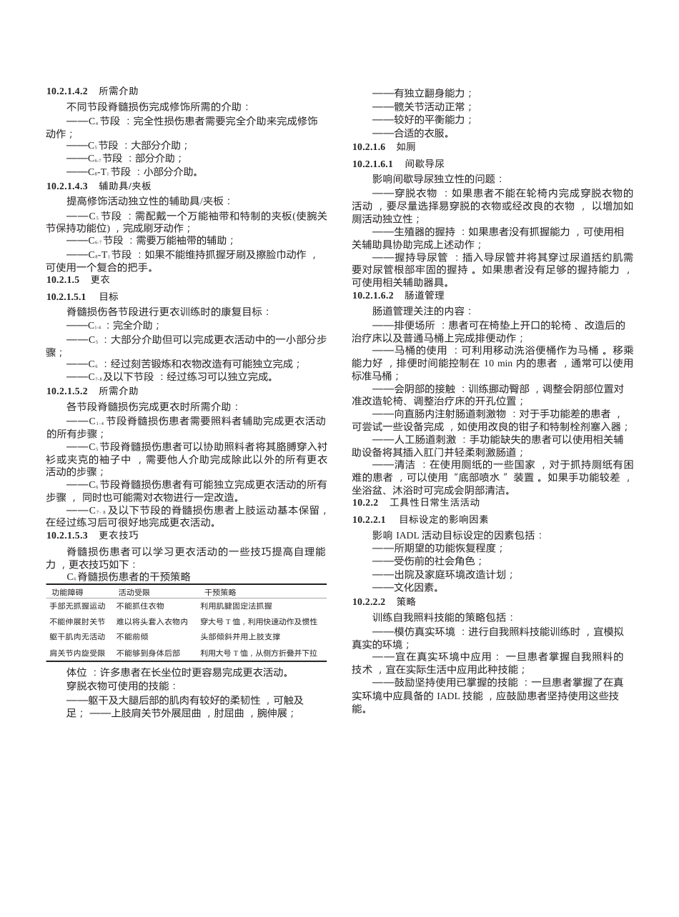 “创伤性脊柱脊髓损伤评估、治疗与康复”专家共识_第11页