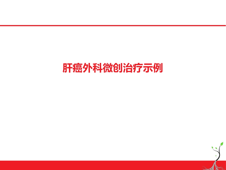 肝癌微创治疗简论_第10页