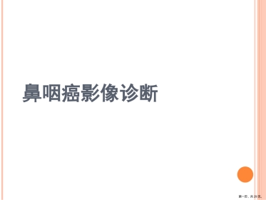 鼻咽癌影像诊断PPT