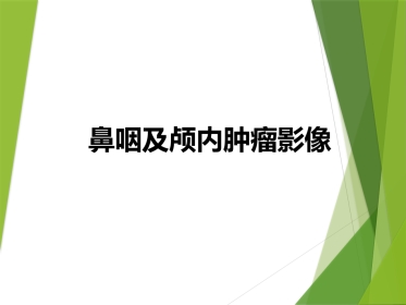 鼻咽及颅内肿瘤影像