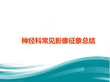 常见神经科影像资料