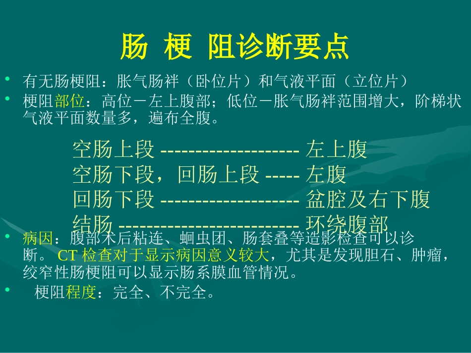 肠梗阻-影像诊断_第4页