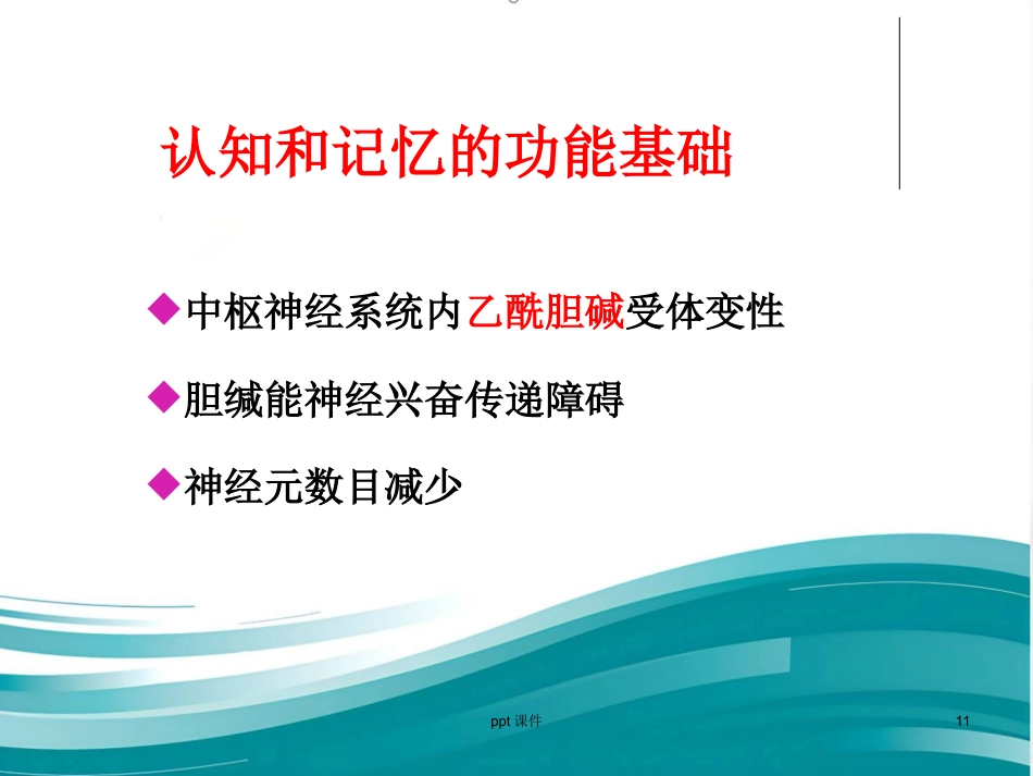 阿尔兹海默病的药物治疗研_第11页