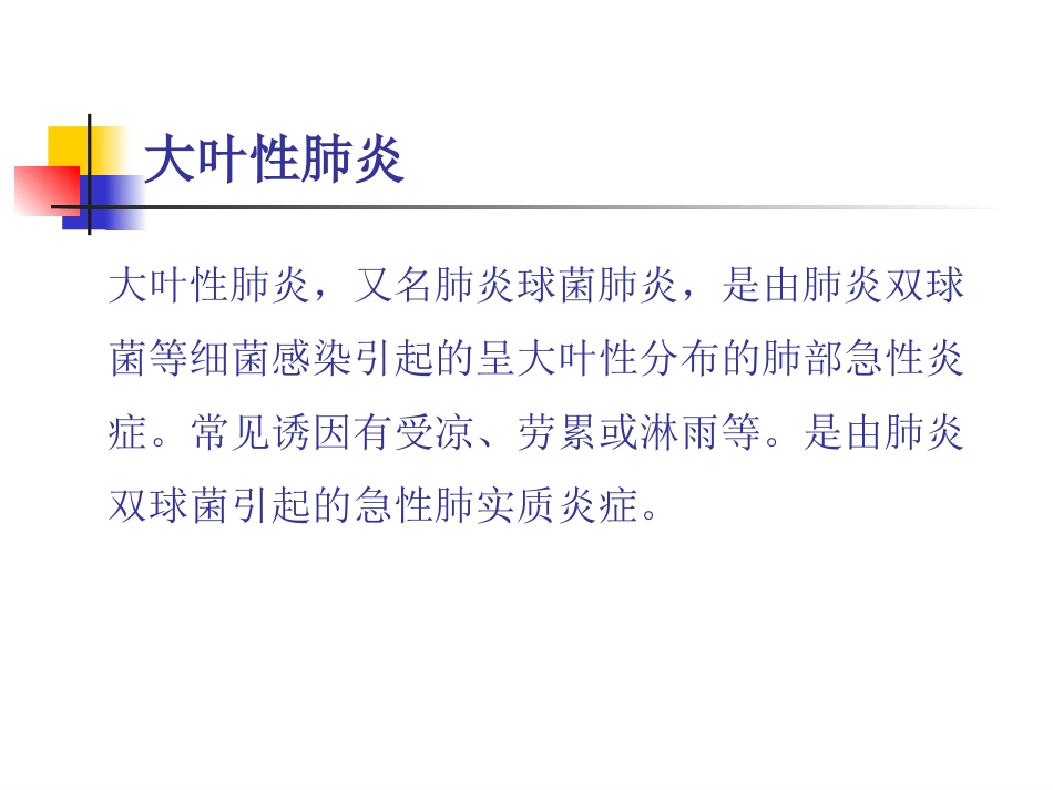 大叶性肺炎的影像诊断PPT_第2页