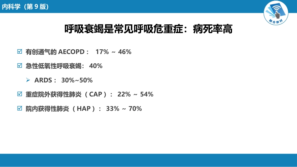 呼吸系统疾病：呼吸衰竭与呼吸支持技术_第3页
