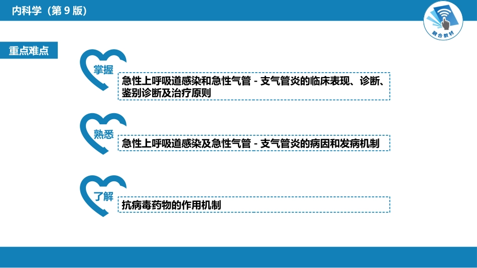 呼吸系统疾病： 急性上呼吸道感染和急性气管-支气管炎_第3页
