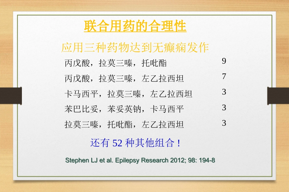 抗癫痫药物的联合治疗_第10页