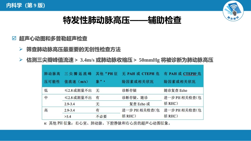 呼吸系统疾病：肺动脉高压与肺源性心脏病_第9页