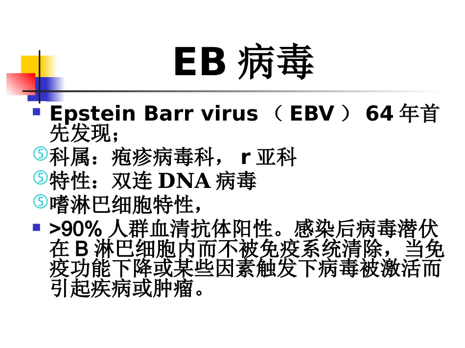 EB病毒感染与相关疾病_第3页