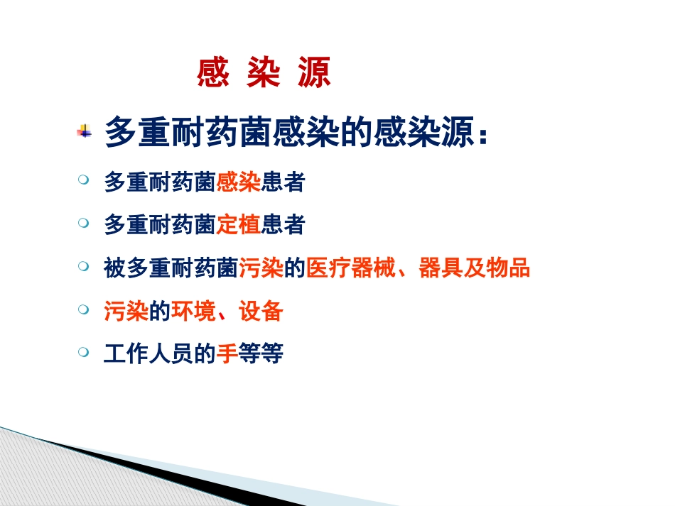 2018年多重耐药菌感染的防控_第11页