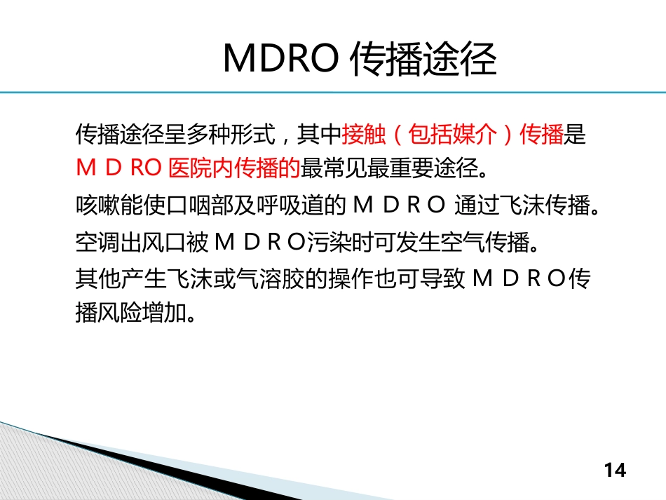 2018年多重耐药菌感染的防控_第14页
