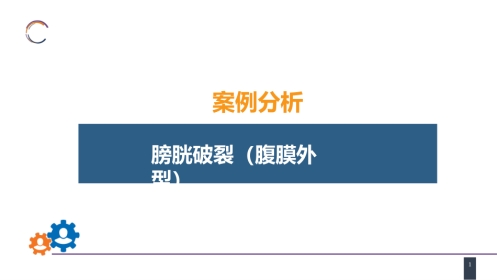 案例分析-膀胱破裂