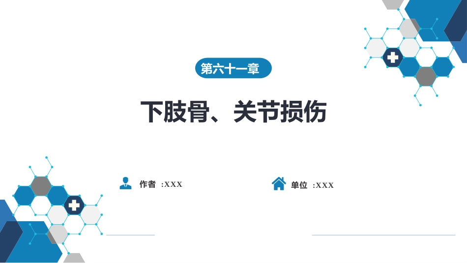 下肢骨、关节损伤 第九、十、十一、十二节_第1页