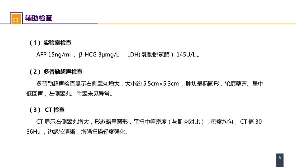 泌尿、男生殖系统肿瘤 案例分析-睾丸肿瘤_第5页