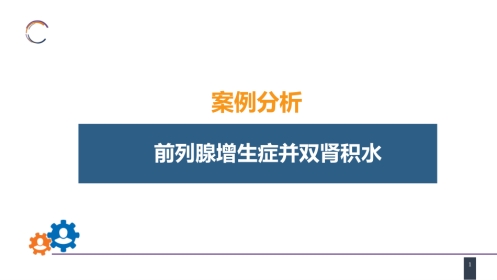 案例分析-前列腺增生症并双肾积水